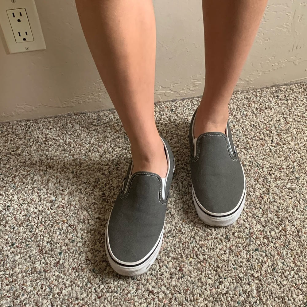Grey vans